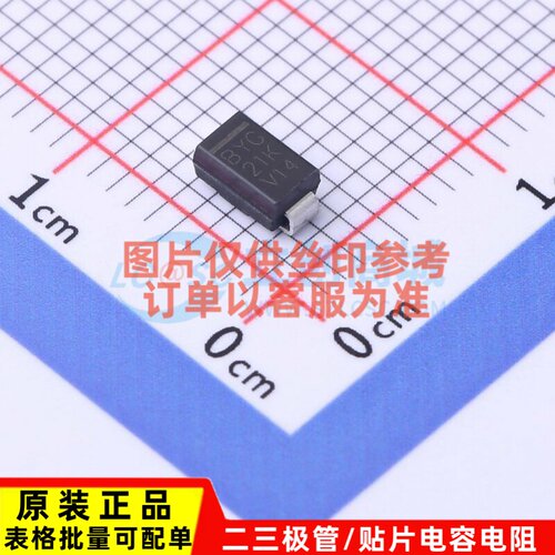 雪崩二极管 BYG21K-E3/TR DO-214AC VISHAY(威世) 电子元器件配单
