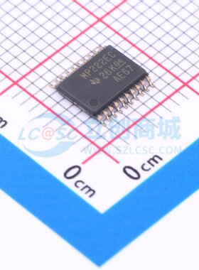 RS232芯片 MAX3222ECPWR TSSOP-20 TI/德州 电子元件配单原装正品