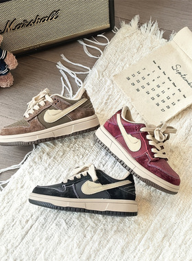 58095童鞋2025冬款潮牌空军男女童运动鞋板鞋加绒保暖鞋篮球鞋