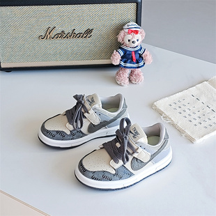 26107童鞋2026春款潮牌男女童休闲低帮板鞋运动篮球鞋训练跑步鞋
