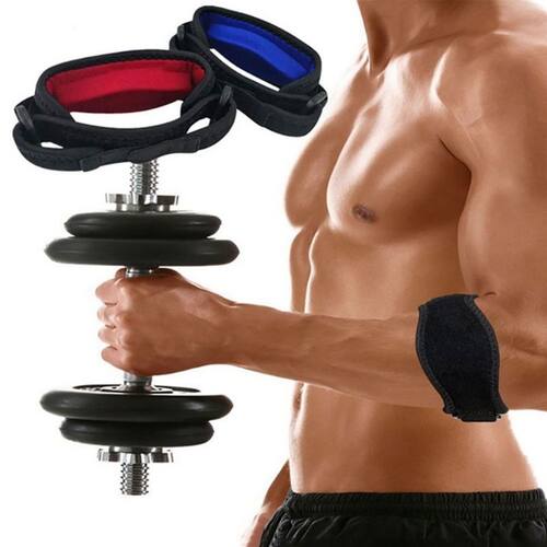 护肘加压双扣调节垫篮球网球羽毛球固定防撞运动护具关节护臂