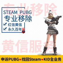 PUBG解除永久绝地求生重返战场吃鸡steam被盗找回申诉无法游戏