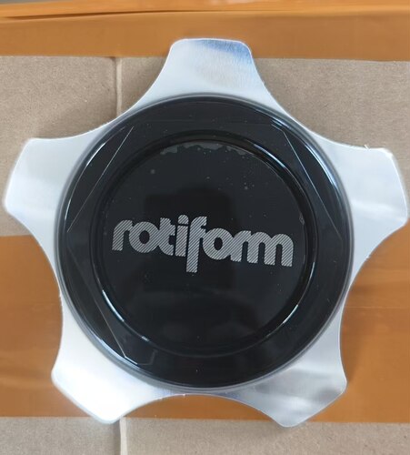 Rotiform轮毂盖五爪轮盖定制轮毂用轮盖可配六角头梅花头黑红银色