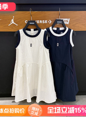 Converse/匡威童装26夏圆领套头休闲百搭时尚韩系连衣裙CV2622493