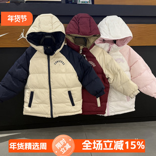 匡威童装儿童连帽双面羽绒服25冬季款加厚保暖防风外套 CV2542623