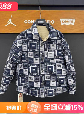 李维斯儿童短款棉服复古潮酷