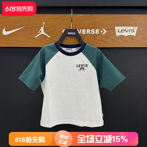 李维斯童装卡通短袖T恤夏秋新款
