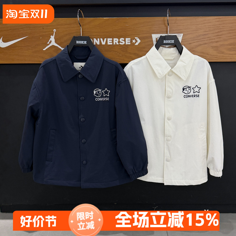 匡威童装儿童衬衫领外套