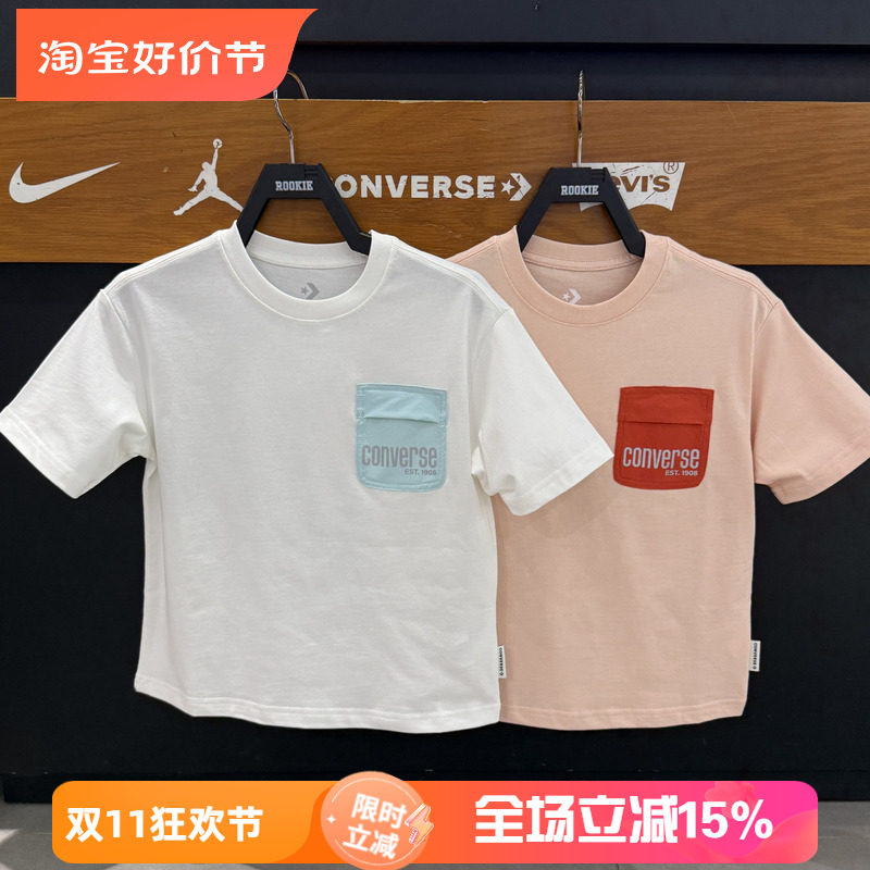 Converse匡威儿童宽松短袖T恤