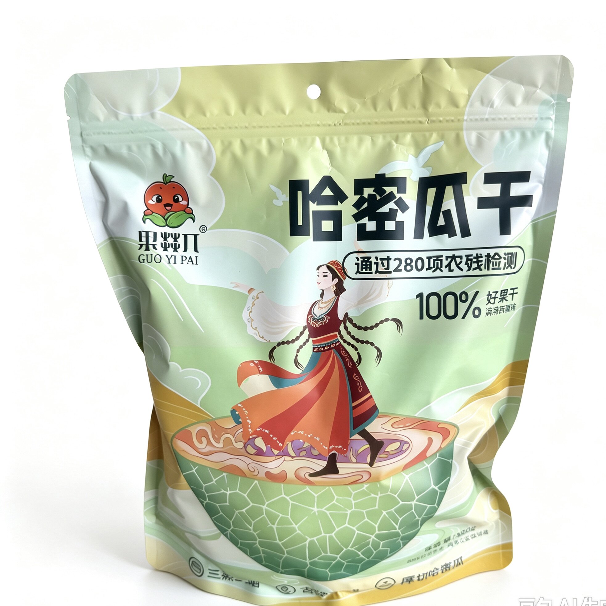 新疆哈密瓜干500g新疆直发独立包装新疆特产果干新疆礼物哈密瓜
