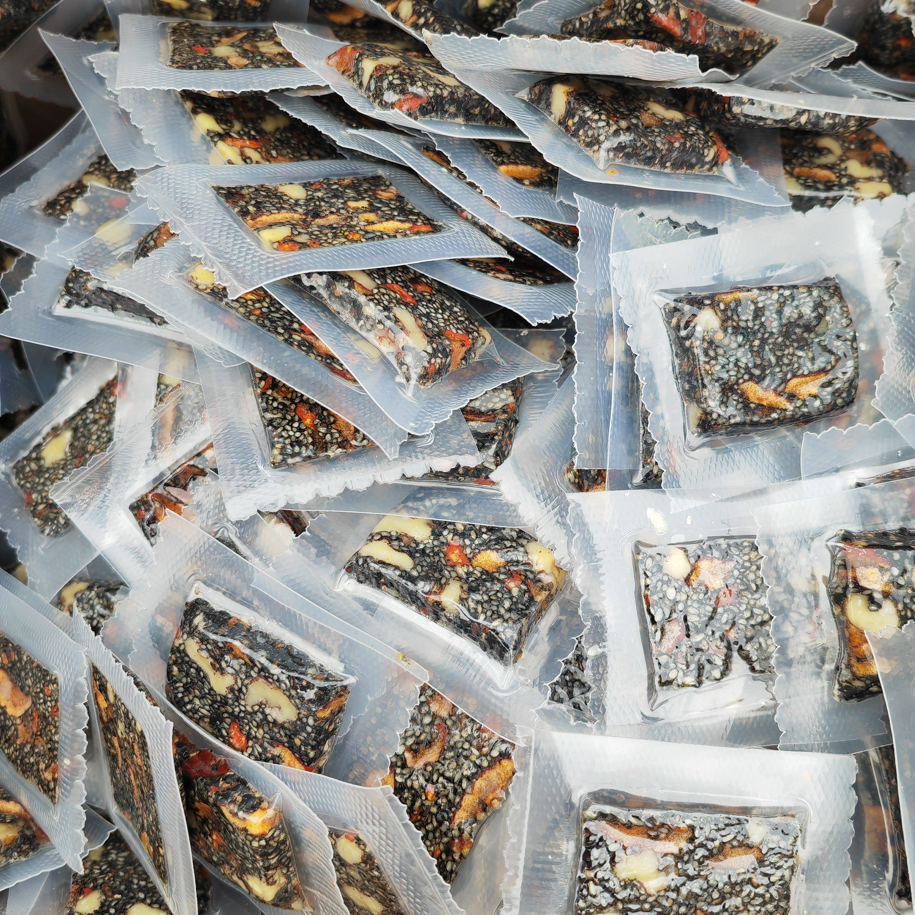 500g九蒸九晒芝麻阿胶糕固元糕营养糕女士阿胶固元膏糕独立包装