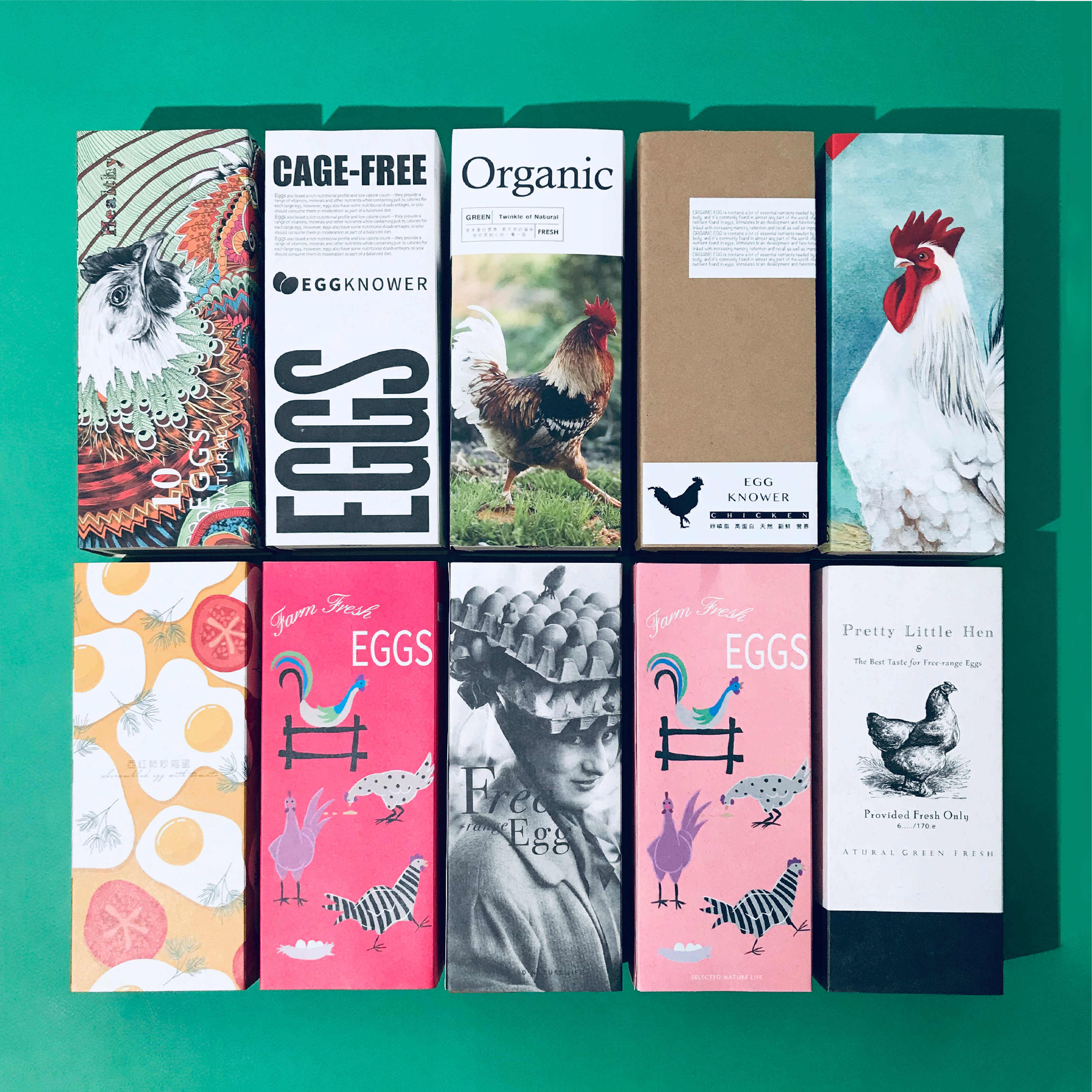 节日送礼创意鸡蛋包装盒单品礼品盒包装盒绿色农家土鸡蛋喜蛋