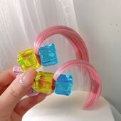 小孤独同款 漫画粉色呆毛发夹女波奇酱cos小辫子假发顶夹头饰发卡