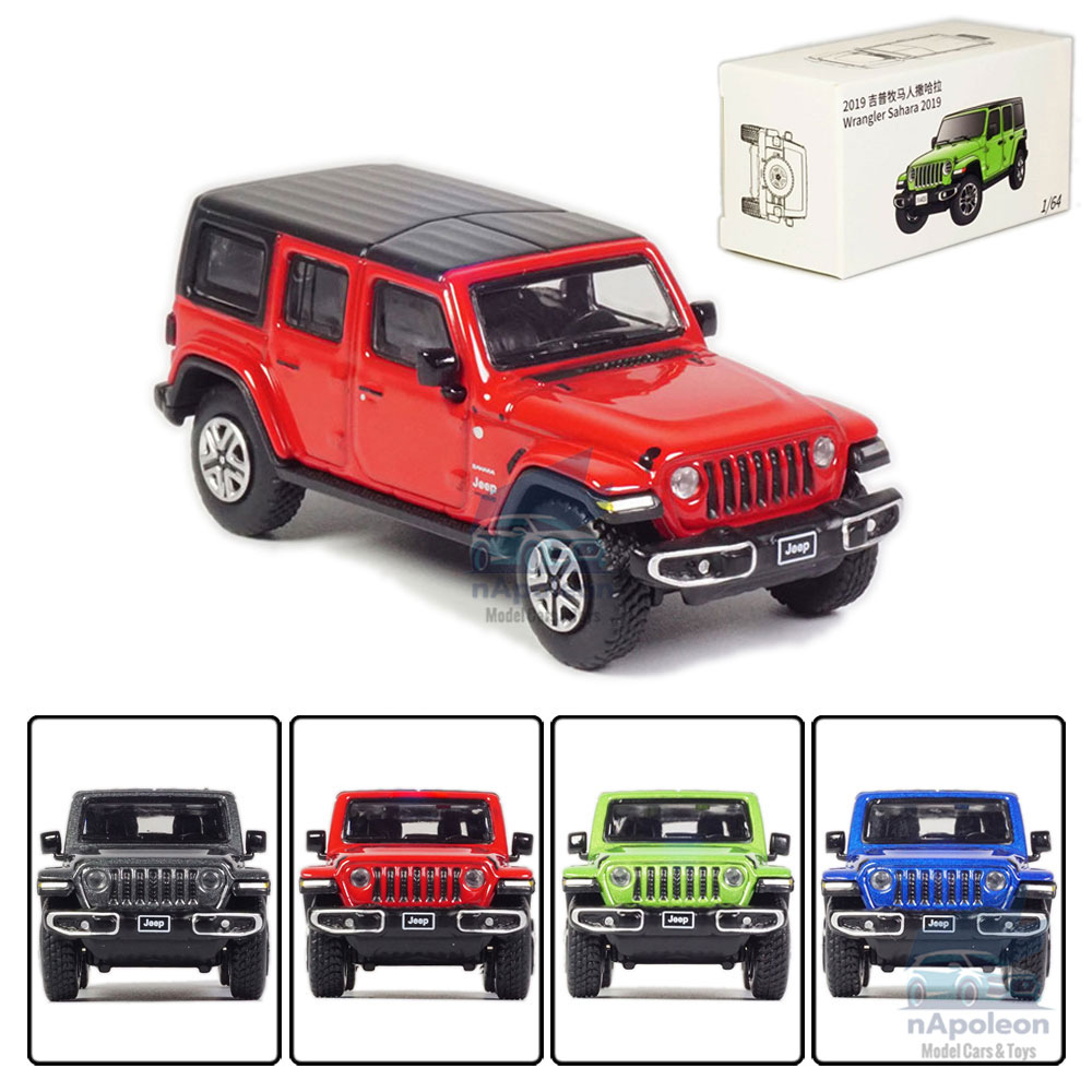 JKM合金汽车儿童1:64玩具吉普牧马人撒哈拉轿车静态模型汽车摆件