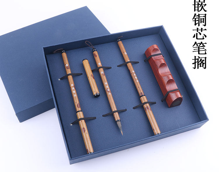 【龙盛笔庄】明月 青枫 狼毫兼毫小楷毛笔 心经灵飞经兰亭序二王