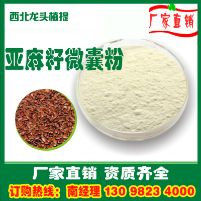 亚麻籽油微囊粉厂家直销亚麻籽油微囊粉1KG