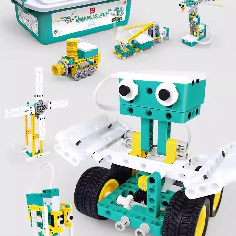 邦宝小颗粒创客科普积木电能应用