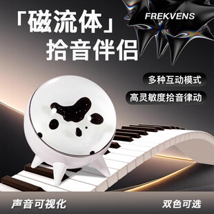 磁流体拾音器毒液音乐节奏灯伴侣男生桌面潮玩摆件创意情人节礼物