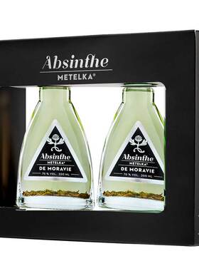 捷克原瓶进口麦泰卡苦艾酒70度绿精灵内含茴香籽absinthe 礼品酒