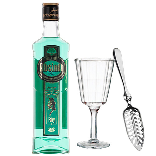 大瓶苦艾酒绿闪电捷克原瓶进口