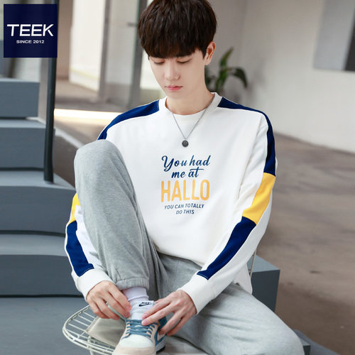 新款拼接卫衣，帅气休闲又百搭！