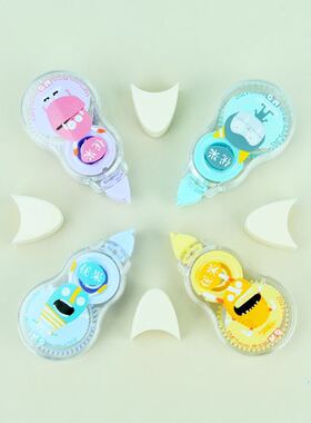 晨光优米小怪5米涂改带迷你小巧可爱学生 修正带 改正带ACT54702