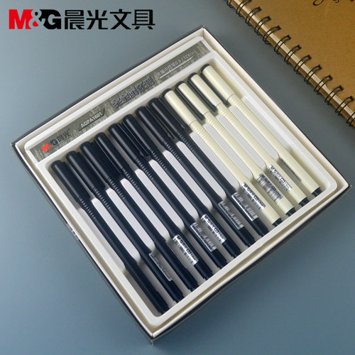晨光全金属中性笔子弹头A1601