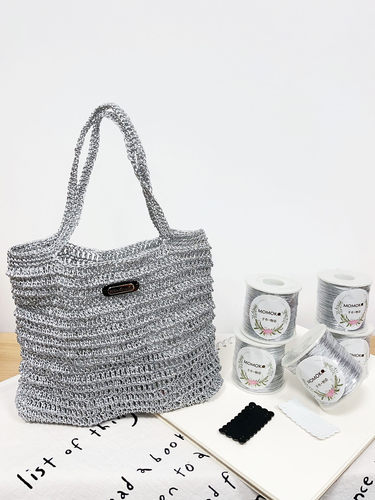 闪银线包芯线fever同款小银线包