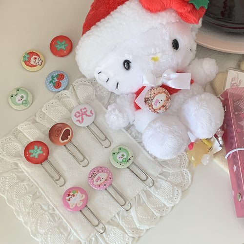 栗栗斯吧唧徽章番茄红豆包