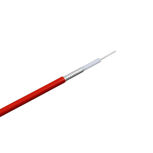 RG141RG402-50J红色护套同轴电缆线半柔50欧姆射频高频天馈线FEP