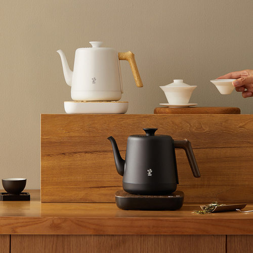 御工坊鸣盏恒温茶艺壶MZ152泡茶专用家用煮茶壶泡茶壶电热水壶保