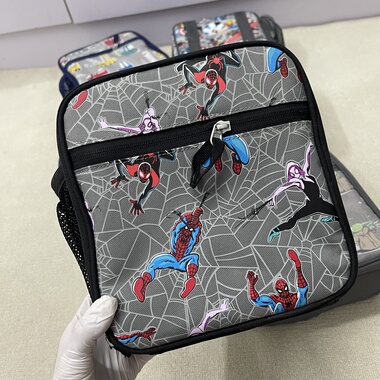 外贸出口美单 PBK保温包拉链方形午餐包手提野餐包加厚便携饭盒包