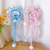 重工美乐蒂女童发光魔法棒玉桂狗权杖儿童万圣节玩具手工洛丽塔