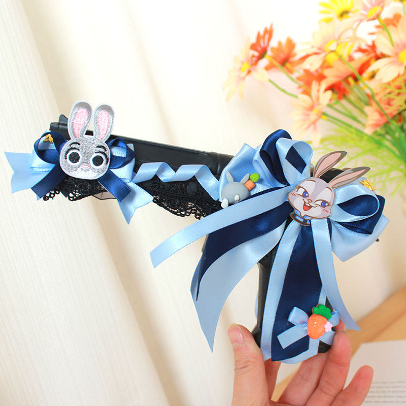 手作兔子警官洛丽塔朱迪JK手枪礼帽配饰疯狂动物城对夹,模玩/动漫/周边/娃圈三坑/桌游,lolita洛丽塔配饰小物/道具,淘宝优惠券,粉丝福利购,淘宝优惠卷