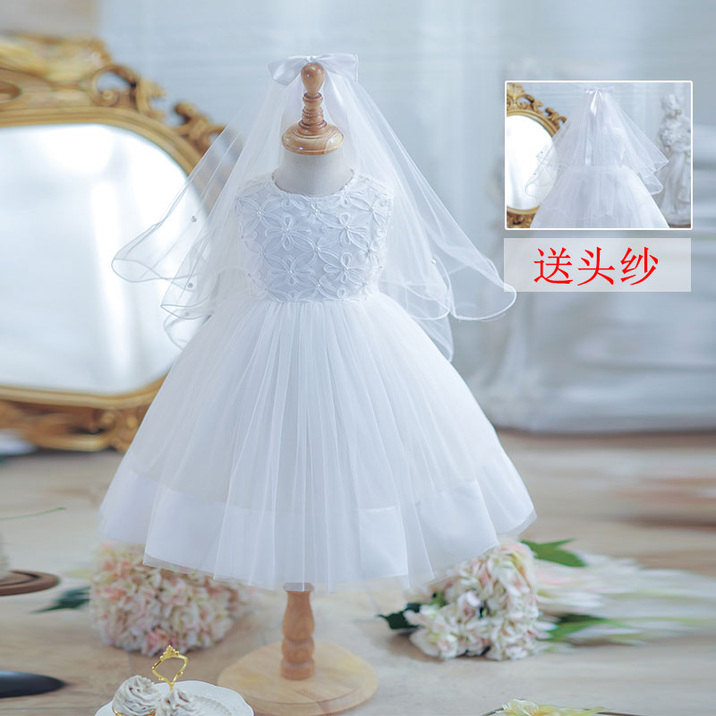 六一儿童节演出服主持人公主裙