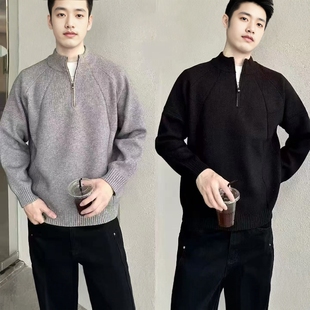 男士 12.25 时尚 捡漏福利 加厚毛衣不支持退换长68 酒窝严选