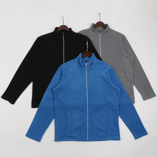 加大码福利！外贸户外运动保暖抓绒衣秋冬摇粒绒宽松休闲外套内胆