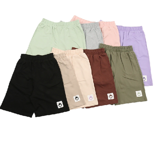 ins设计感五分裤 外贸潮牌 2026款 女宽松夏季 纯棉高腰运动休闲短裤