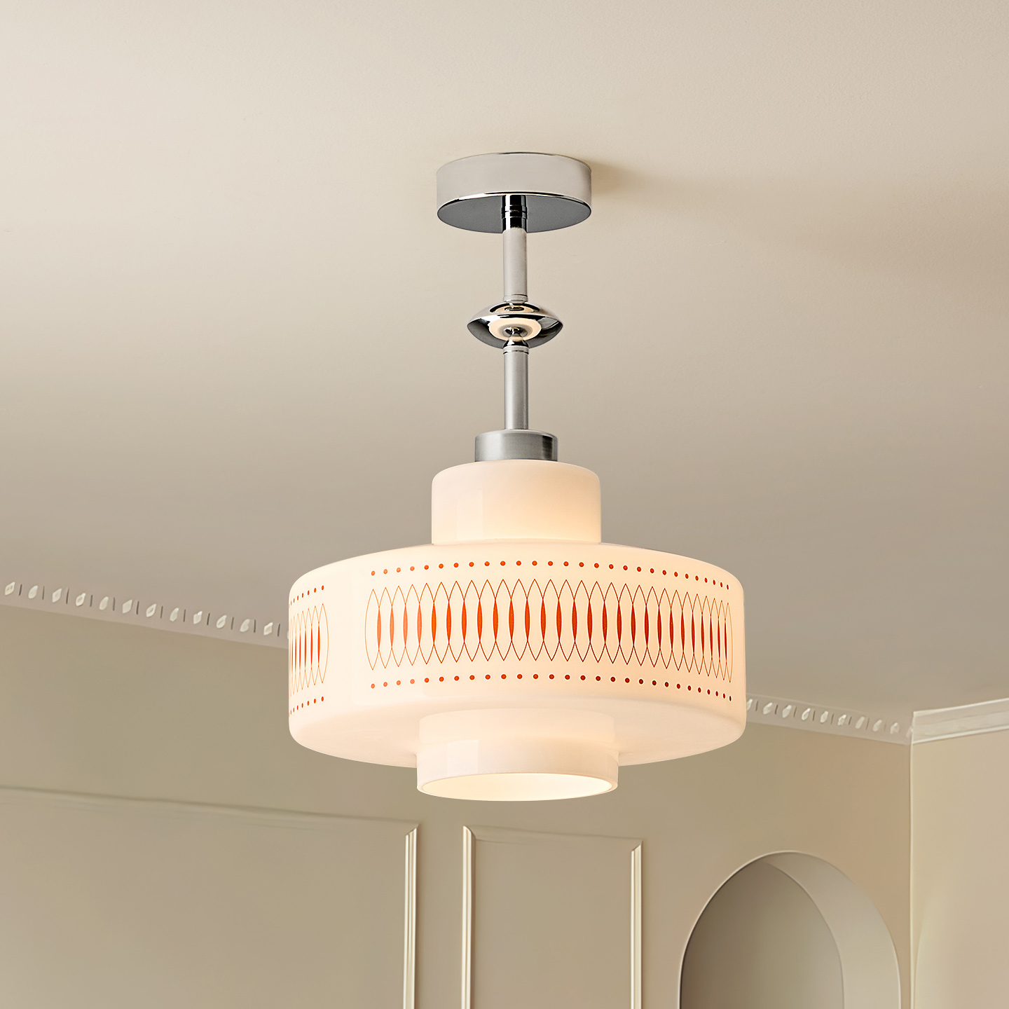 意大利设计师款法式奶油风吊灯