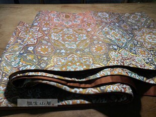 雅宜山居  捻金箔布料精品苏绣