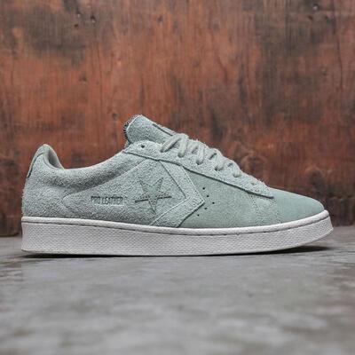 代购Converse匡威男士板鞋轻便舒适耐磨透气绿色绒面材质