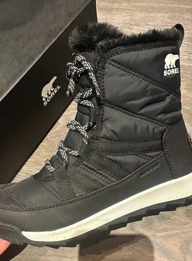 代购冰熊Sorel雪地靴女靴WHITNEY II防滑保暖防水耐磨羊毛户外滑