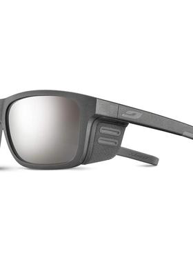 代购JULBO男女太阳镜防紫外线偏光抗冲击防眩光灰色方框镜面镀膜