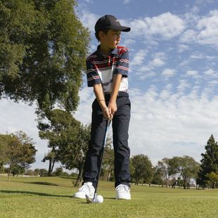 sun day red老虎伍兹Youth 92青少年款复古限量高尔夫Polo衫代购