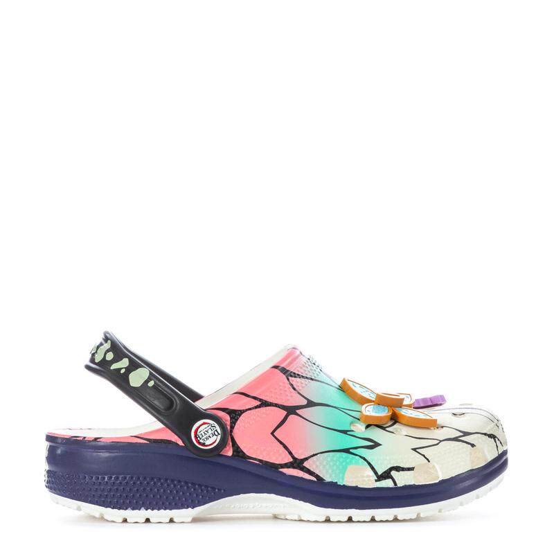 代购Crocs女士凉鞋舒适穿着防滑设计透气材质易穿脱多色渐变