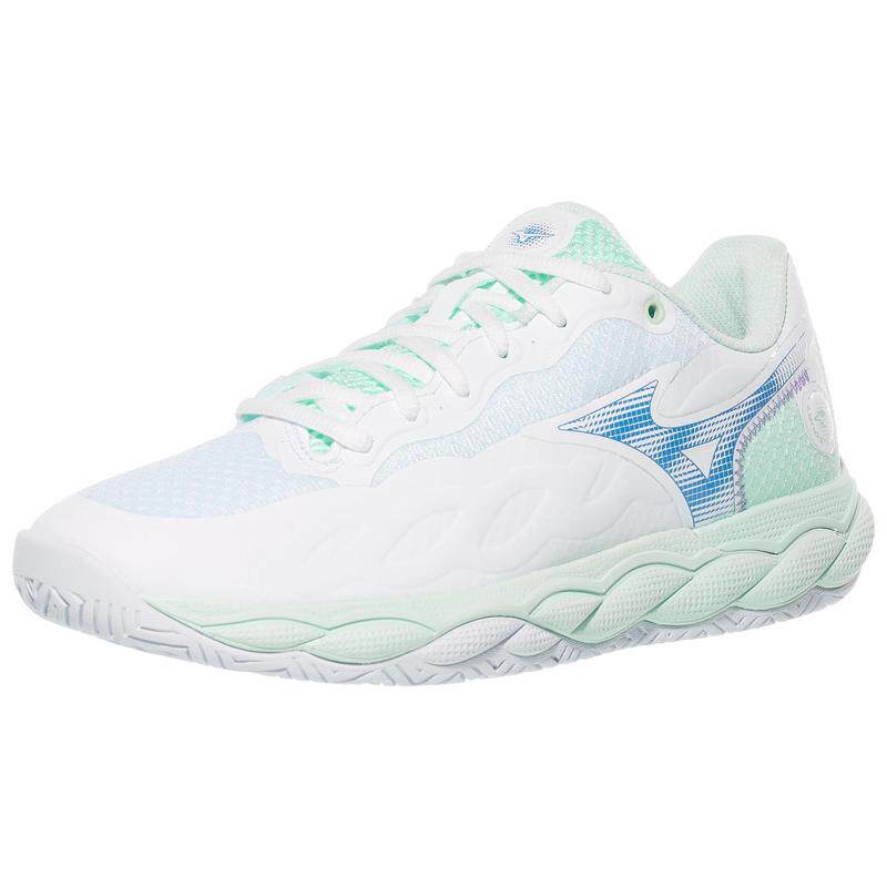 海外代购Mizuno/美津浓女士网球鞋高回弹缓震耐磨防滑轻量化