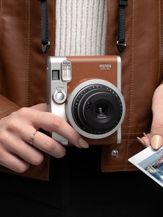 进口Fujifilm富士instax拍立得mini90相机一次成像复古迷你高端机