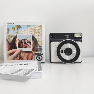 Instax Fujifilm富士 Square SQ6拍立得一次成像方形复古绝版 相机