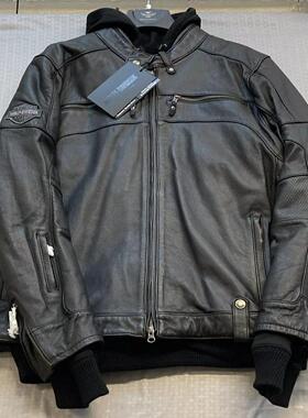 代购Harley Davidson哈雷戴维森 Swingarm 3合1男士皮夹克骑行赛