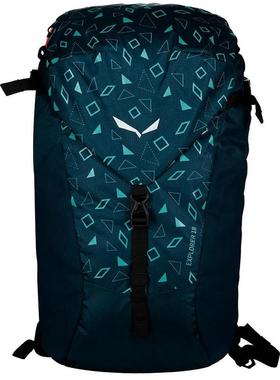 代购Salewa男女登山包防水透气拓展尼龙18LEVA背板徒步登山